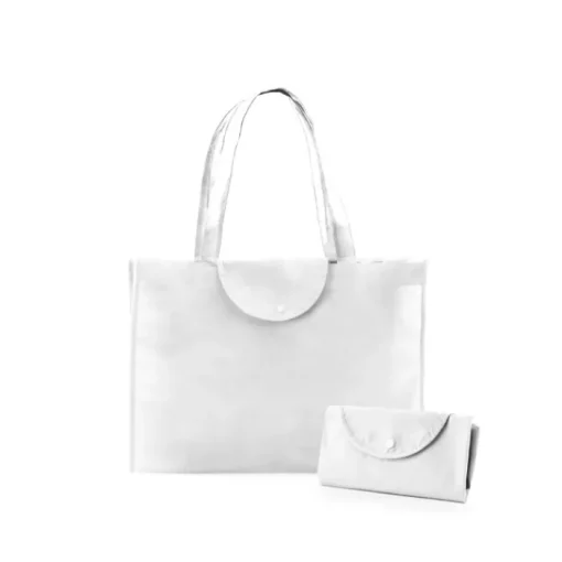 Gift Campaign Shopper pieghevole personalizzata in tnt fino a 9 kg e 90 g/m2 Flap> Shopper Tnt