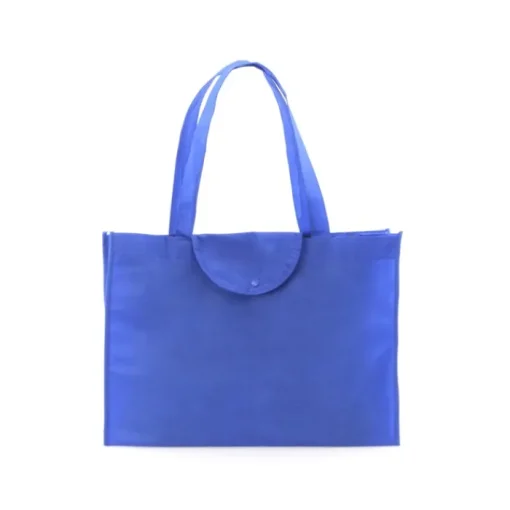 Gift Campaign Shopper pieghevole personalizzata in tnt fino a 9 kg e 90 g/m2 Flap> Shopper Tnt