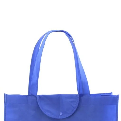 Gift Campaign Shopper pieghevole personalizzata in tnt fino a 9 kg e 90 g/m2 Flap> Shopper Tnt
