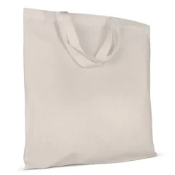 Gift Campaign Shopper promozionale con manici corti in cotone OEKO-TEX140 g/m2> Shopper In Cotone Personalizzate