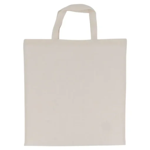 Gift Campaign Shopper promozionale con manici corti in cotone OEKO-TEX140 g/m2> Shopper In Cotone Personalizzate