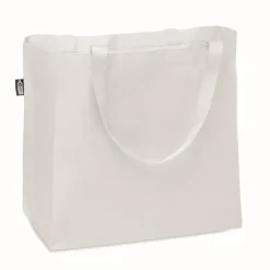 Gift Campaign Shopper promozionale con soffietto e manici lunghi in RPET 600D Store></noscript> Borse Per La Spesa|Tote Bag Personalizzate