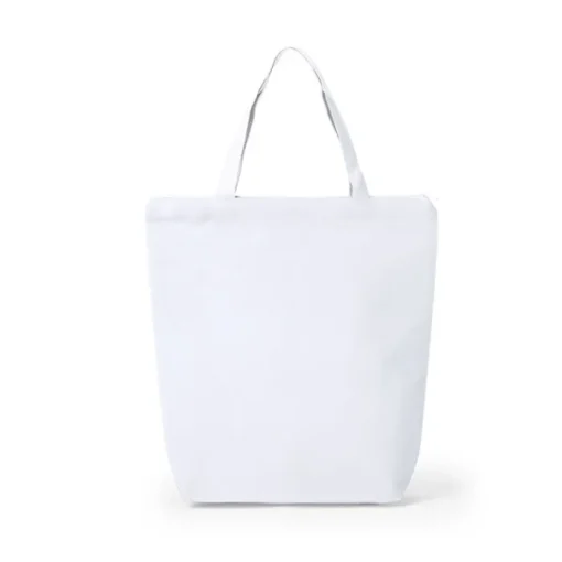 Gift Campaign Shopper promozionale con chiusura zip 90 g/m2 Zipper Colors> Shopper Tnt