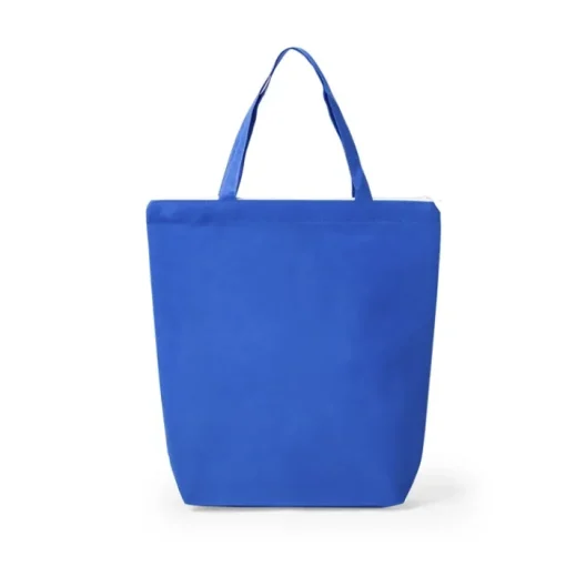 Gift Campaign Shopper promozionale con chiusura zip 90 g/m2 Zipper Colors> Shopper Tnt