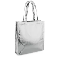 Gift Campaign Shopper promozionalle dorata laminata in TNT 80 gr/m2 Brilliant> Gadget Natalizi|Shopper Tnt