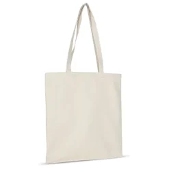 Gift Campaign Shopper pubblicitaria con manici lunghi in cotone OEKO-TEX da 220g/m2> Shopper In Cotone Personalizzate