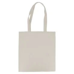 Gift Campaign Shopper pubblicitaria con manici lunghi in cotone OEKO-TEX da 220g/m2> Shopper In Cotone Personalizzate