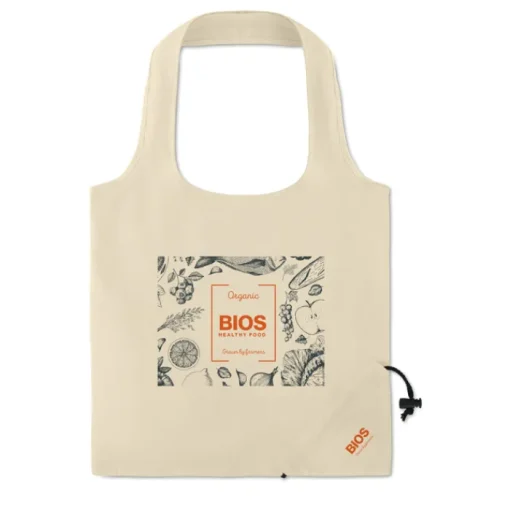 Gift Campaign Shopper richiudibili per la spesa con logo 105 g/m2 Strawberry Cotton> Tote Bag Personalizzate|Shopper In Cotone Personalizzate