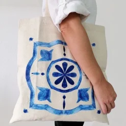 Gift Campaign Shopper sostenibile dai manici lunghi in cotone interlock 310 g/m2><noscript><img width=