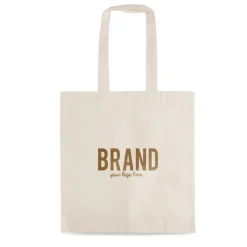 Gift Campaign Shopper sostenibile dai manici lunghi in cotone interlock 310 g/m2><noscript><img width=