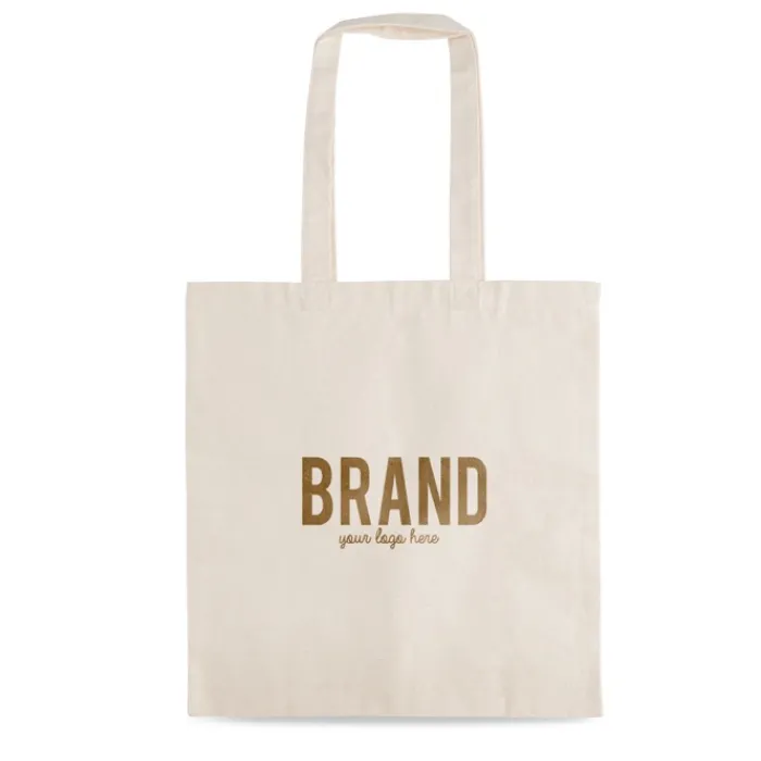 Gift Campaign Shopper sostenibile dai manici lunghi in cotone interlock 310 g/m2> Shopper In Cotone Personalizzate