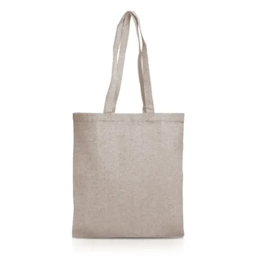 Gift Campaign Shopper sostenibile in cotone riciclato con finitura mélange 280 g/m2> Shopper In Cotone Personalizzate