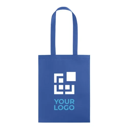 Gift Campaign Shopper termosaldata con manici lunghi in tessuto non tessuto 80g/m²> Shopper Tnt