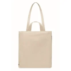 Gift Campaign Shopping bag personalizzate in PP e cotone riciclato 380 g/m2 Doble Handle> Tote Bag Personalizzate|Borse Per La Spesa