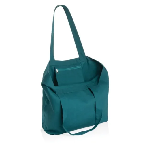 Gift Campaign Shopping bag pubblicitaria in canvas 240 g/m2 EcoTrace Pocket> Gadget Ecologici|Tote Bag Personalizzate