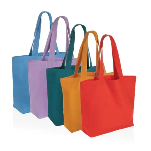 Gift Campaign Shopping bag pubblicitaria in canvas 240 g/m2 EcoTrace Pocket> Gadget Ecologici|Tote Bag Personalizzate