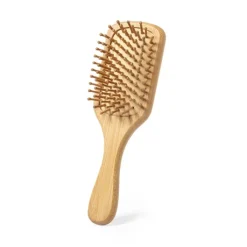 Gift Campaign Spazzola per capelli in bambù da personalizzare Square Bamboo> Gadget Per Parrucchieri