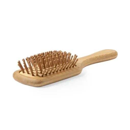 Gift Campaign Spazzola per capelli in bambù da personalizzare Square Bamboo> Gadget Per Parrucchieri