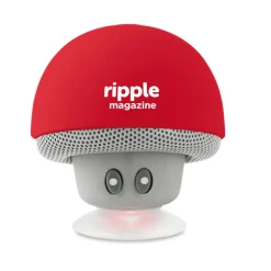 Gift Campaign Speaker bluetooth 5.0 a forma di fungo in ABS con ventosa Mushy></noscript> Casse Personalizzate