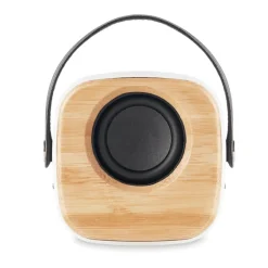 Gift Campaign Speaker bluetooth 5.0 con logo in ABS bambù e manico in PU Scandinavia></noscript> Casse Personalizzate
