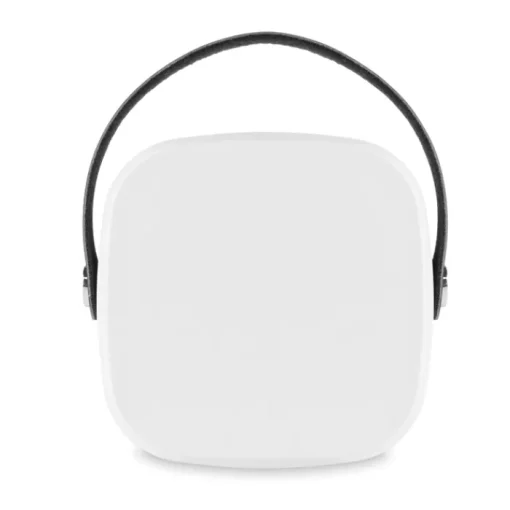 Gift Campaign Speaker bluetooth 5.0 con logo in ABS bambù e manico in PU Scandinavia> Casse Personalizzate