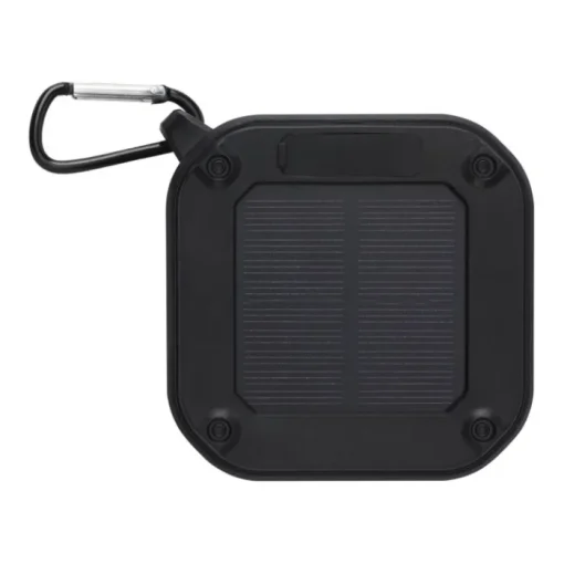 Gift Campaign Speaker Bluetooth a ricarica solare in plastica riciclata con torcia 3W> Casse Personalizzate