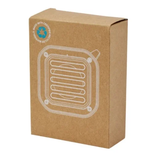 Gift Campaign Speaker Bluetooth a ricarica solare in plastica riciclata con torcia 3W> Casse Personalizzate