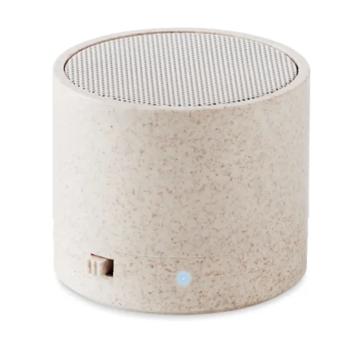 Gift Campaign Speaker bluetooth pubblicitario economico in paglia e ABS Natural Soul> Casse Personalizzate