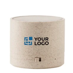 Gift Campaign Speaker bluetooth pubblicitario economico in paglia e ABS Natural Soul></noscript> Casse Personalizzate