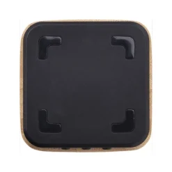 Gift Campaign Speaker con caricabatterie wireless in bambù e ABS Charger Square> Casse Personalizzate