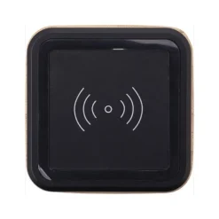 Gift Campaign Speaker con caricabatterie wireless in bambù e ABS Charger Square></noscript> Casse Personalizzate