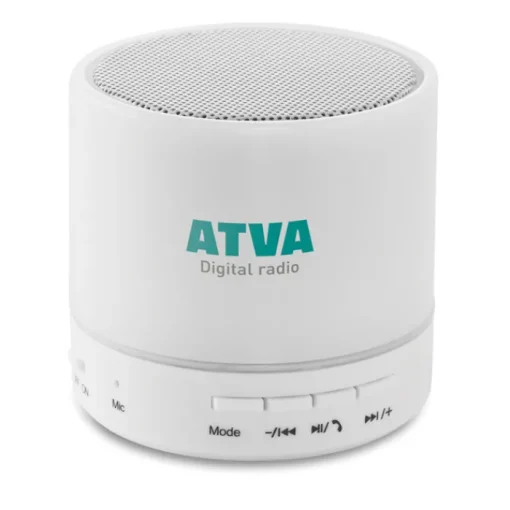 Gift Campaign Speaker gadget bluetooth in ABS con finitura gommata e luce LED Disco> Casse Personalizzate