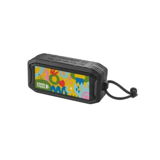 Gift Campaign Speaker impermeabile in ABS riciclato con microfono da 10W> Casse Personalizzate