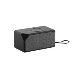 Gift Campaign Speaker portatile in ABS e tessuto con caricatore da 5Wcon logo Fancy></noscript> Casse Personalizzate