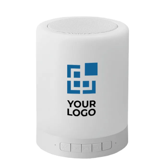 Gift Campaign Speaker promozionale da 3 W con luce touch a 6 colori (1,6W) Party> Casse Personalizzate