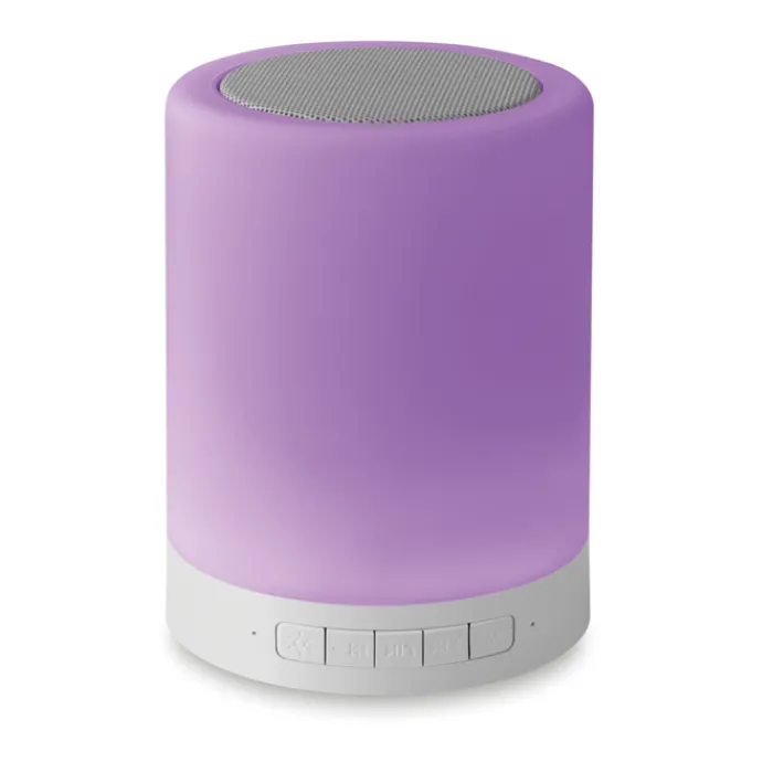 Gift Campaign Speaker promozionale da 3 W con luce touch a 6 colori (1,6W) Party> Casse Personalizzate