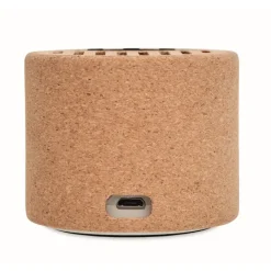 Gift Campaign Speaker wireless 5.3 personalizzati in ABS sughero e bambù Shanti> Casse Personalizzate