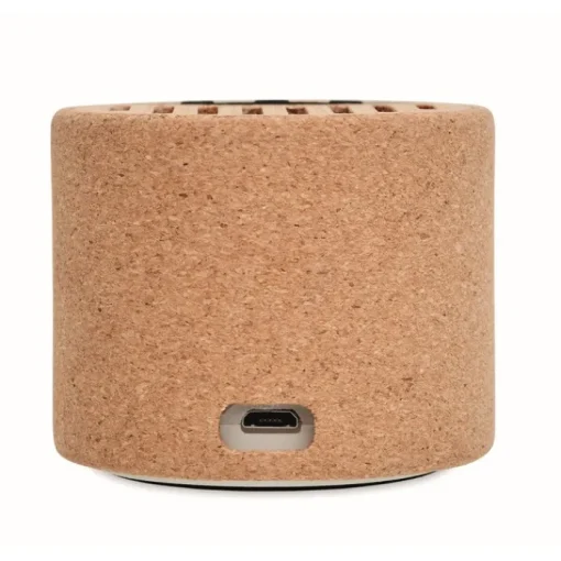 Gift Campaign Speaker wireless 5.3 personalizzati in ABS sughero e bambù Shanti> Casse Personalizzate