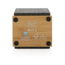 Gift Campaign Speaker wireless BT 5.1 in bambù e ABS riciclato di qualità Luxury 5W></noscript> Casse Personalizzate