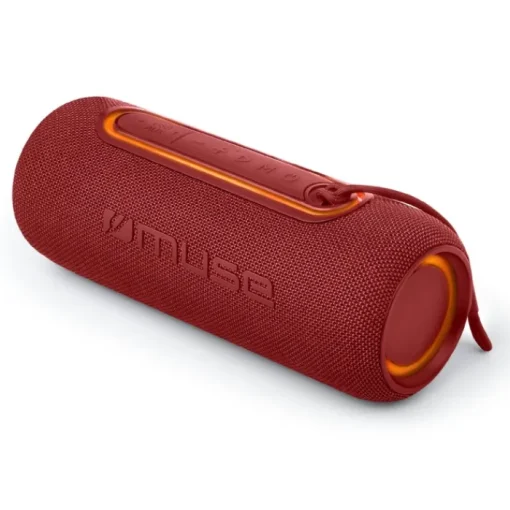 Gift Campaign Speaker wireless cilindrico con protezione IPX5 e dettagli LED 20W> Casse Personalizzate