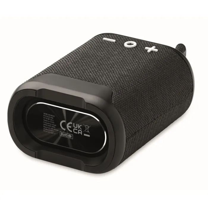 Gift Campaign Speaker wireless in AB con finitura in canapa e poliestere Grip> Casse Personalizzate