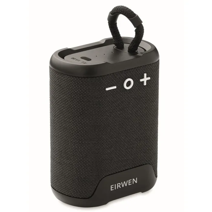 Gift Campaign Speaker wireless in AB con finitura in canapa e poliestere Grip> Casse Personalizzate