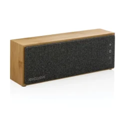 Gift Campaign Speaker wireless rettangolari in bambù e ABS riciclato Luxury 10W> Casse Personalizzate