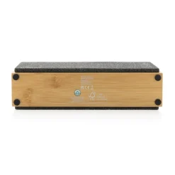 Gift Campaign Speaker wireless rettangolari in bambù e ABS riciclato Luxury 10W></noscript> Casse Personalizzate