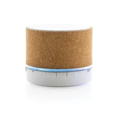 Gift Campaign Speaker wireless 3W cilindrico con BT5.1 in sughero FSC CorkTunes> Casse Personalizzate