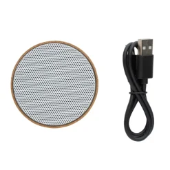 Gift Campaign Speaker wireless 3W cilindrico con BT5.1 in sughero FSC CorkTunes></noscript> Casse Personalizzate