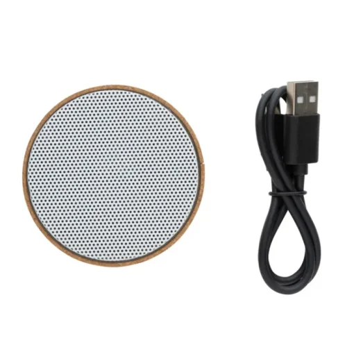 Gift Campaign Speaker wireless 3W cilindrico con BT5.1 in sughero FSC CorkTunes> Casse Personalizzate
