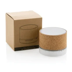 Gift Campaign Speaker wireless 3W cilindrico con BT5.1 in sughero FSC CorkTunes></noscript> Casse Personalizzate