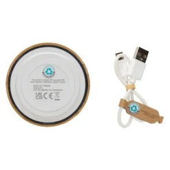 Gift Campaign Speaker wireless 3W in bambù FSC e ABS riciclato certificato EcoBamboo></noscript> Casse Personalizzate