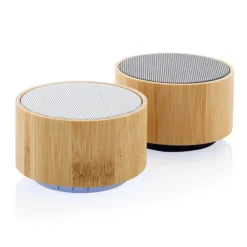 Gift Campaign Speaker wireless 3W in bambù FSC e ABS riciclato certificato EcoBamboo></noscript> Casse Personalizzate